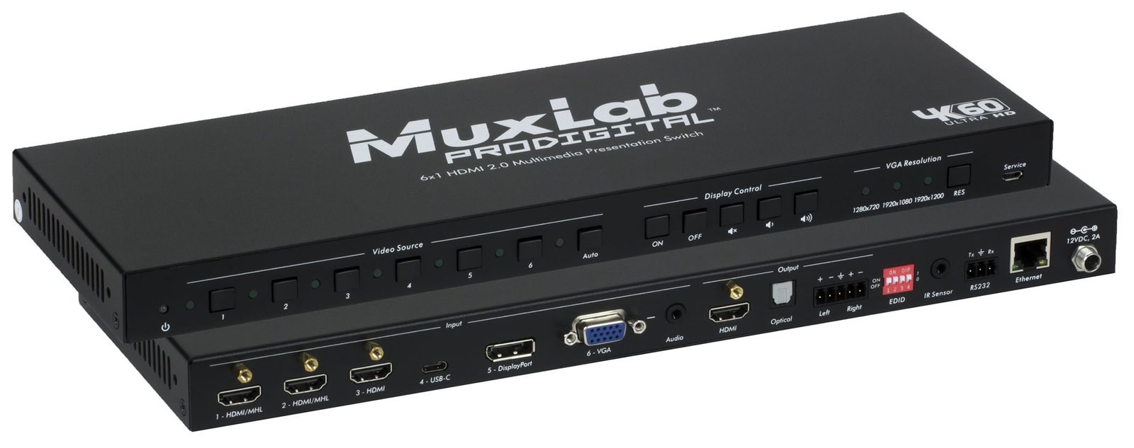Presentation Switch 6x1 MuxLab 500445