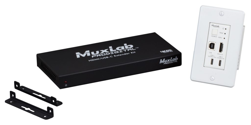 HDMI/USB-C KVM Extender Kit, HDBT, 4K/60