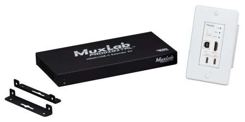 HDMI/USB-C KVM Extender Kit, HDBT, 4K/60