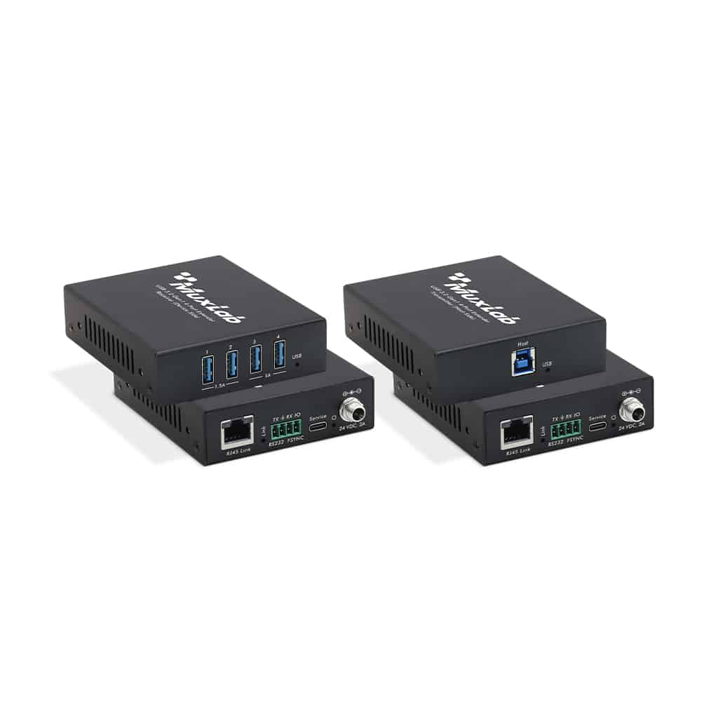 USB 3.2 Gen1 4-Port Extender Kit, 100m