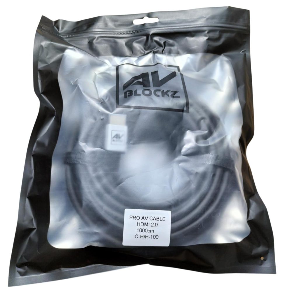 Cable HDMI 2.0 AV-BLOCKZ 10.0 metros