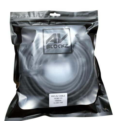 Cable HDMI 2.0 AV-BLOCKZ 15.0 metros