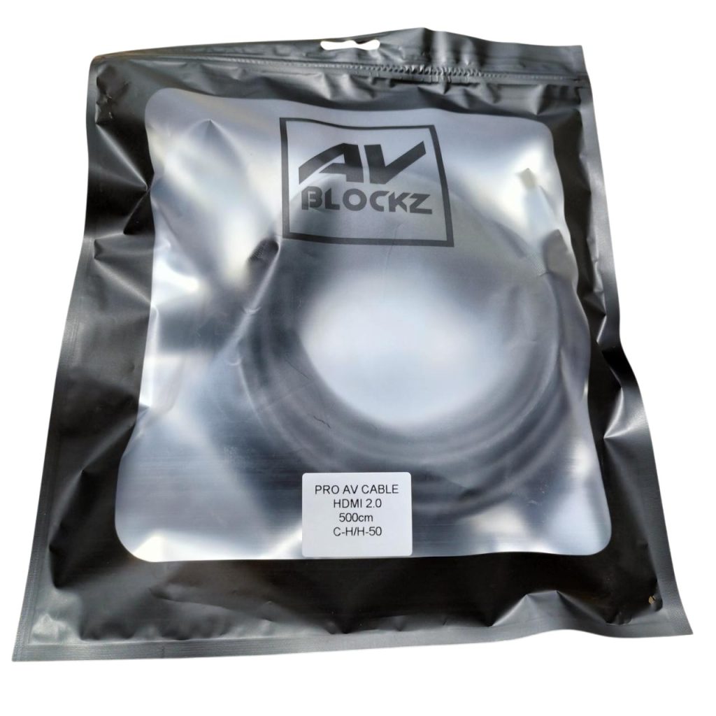 Cable HDMI 2.0 AV-BLOCKZ 5.0 metros