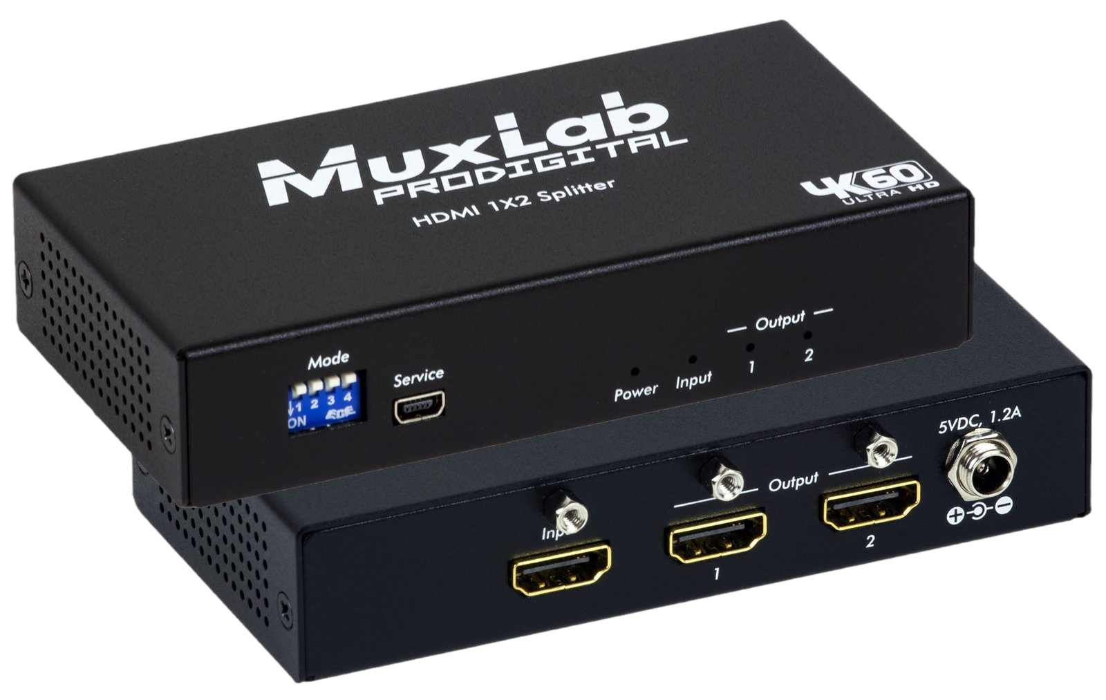 HDMI 1x2 Splitter, 4K/60
