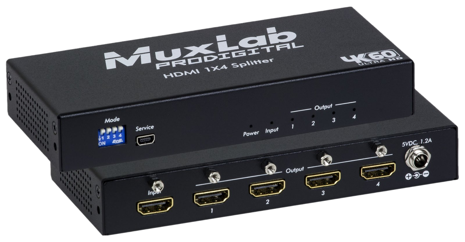 HDMI 1x4 Splitter, 4K/60