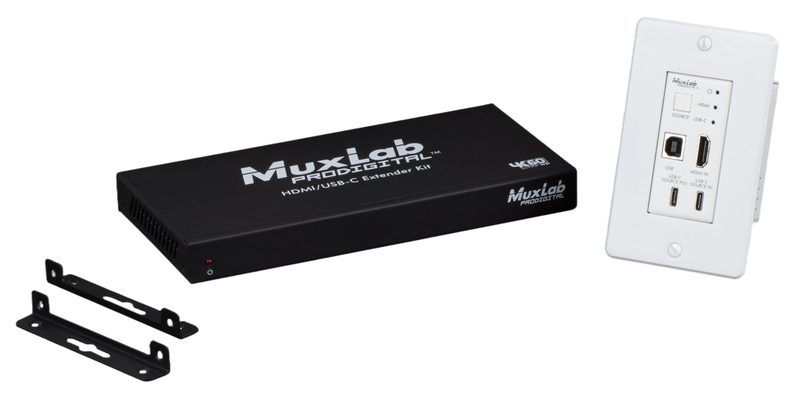 HDMI/USB-C KVM Extender Kit, HDBT, 4K/60